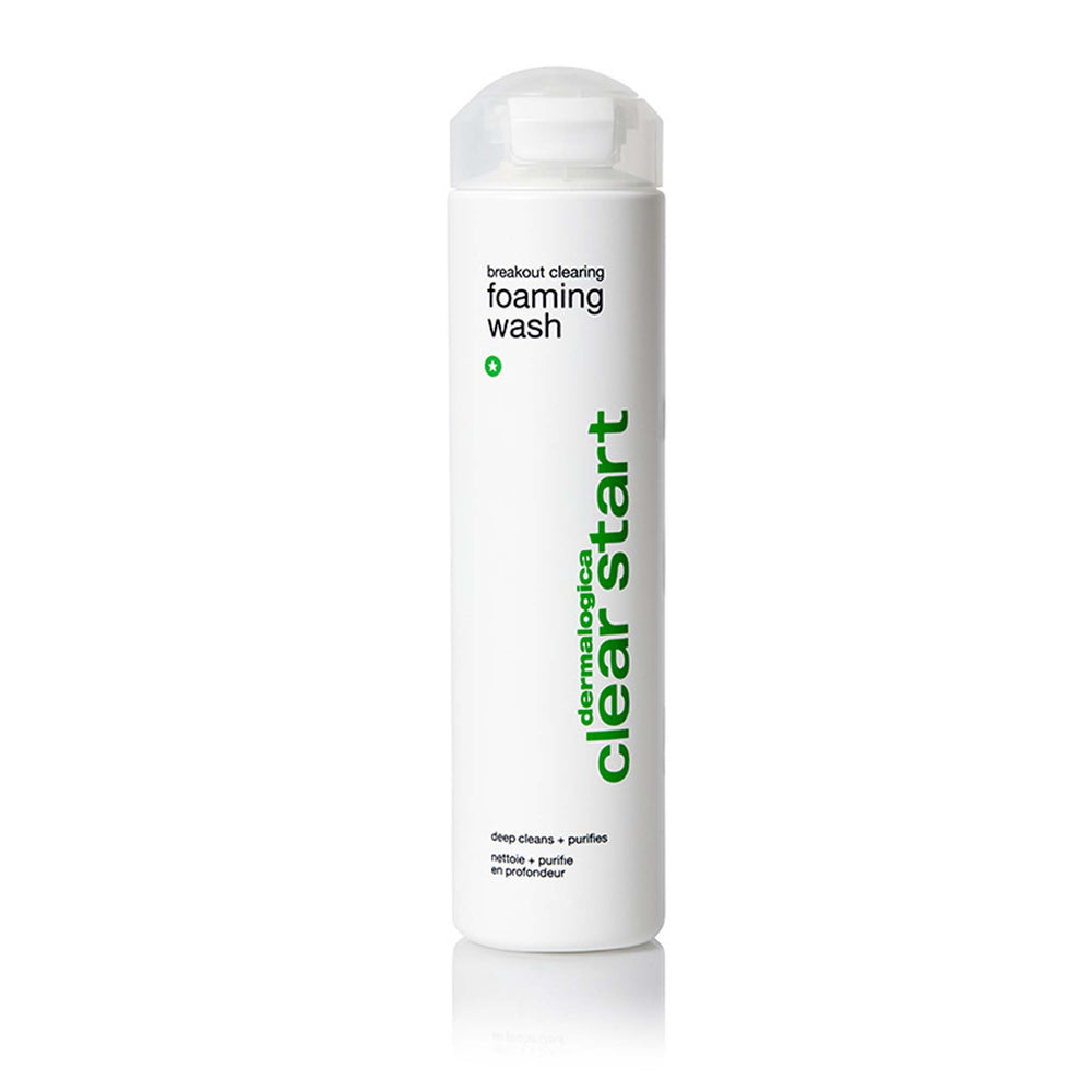 breakout clearing foaming wash